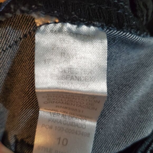 Democracy Jeans Womens Size 10 Blue Skinny Fit Ab Technology Stretch Denim - Picture 3 of 12